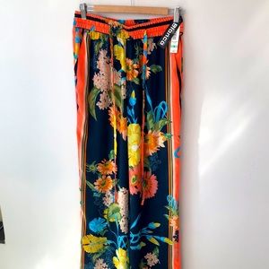 Bianca Nygard  high Waisted Wide leg Floral Flawy Summer Long pants NWT